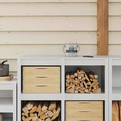 Wood Paint 2.5 L Wall Print Light grey