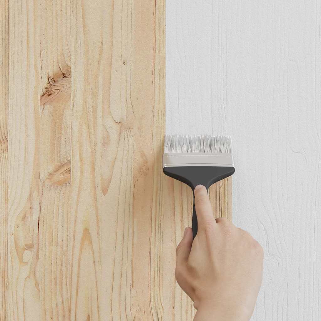 Wood Paint 2.5 L Wall Print Light grey