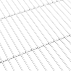 vidaXL BBQ Grill Grate with Handles Round Ø54 cm 304 Stainless Steel 5
