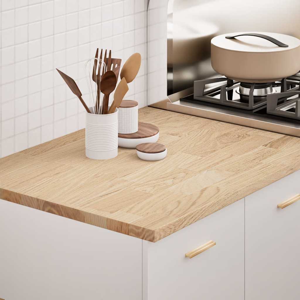 Kitchen Worktop 40x63,5x4 cm Solid Wood Oak Rectangular 80 cm 2.7 cm