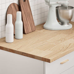 Kitchen Worktop 40x63,5x4 cm Solid Wood Oak Rectangular 100 cm 2.7 cm