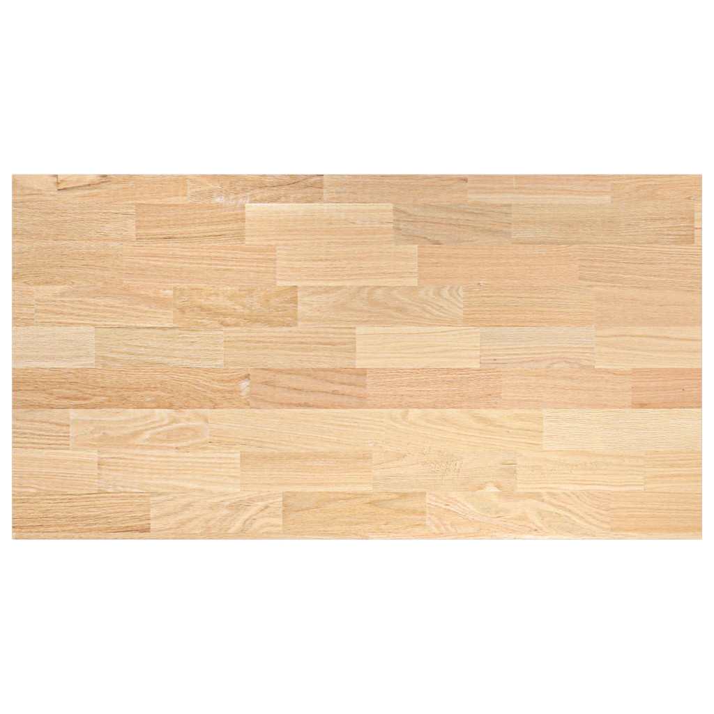Kitchen Worktop 40x63,5x4 cm Solid Wood Oak Rectangular 120 cm 2.7 cm