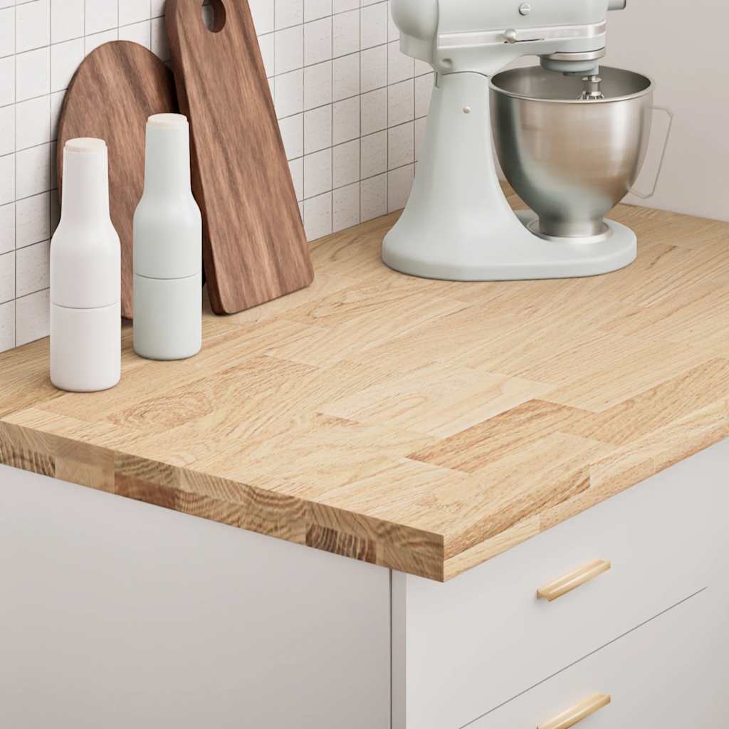 Kitchen Worktop 40x63,5x4 cm Solid Wood Oak Rectangular 100 cm 4 cm