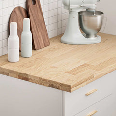 Kitchen Worktop 40x63,5x4 cm Solid Wood Oak Rectangular 100 cm 4 cm