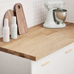 Kitchen Worktop 40x63,5x4 cm Solid Wood Oak Rectangular 120 cm 4 cm