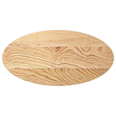 vidaXL Table Top 80x40x4 cm Solid Wood Oak Oval 2