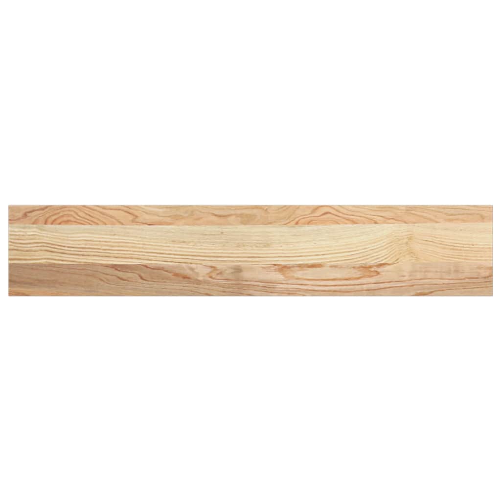 vidaXL Window Sills 2 pcs Untreated 80x15x2 cm Solid Wood Oak 6