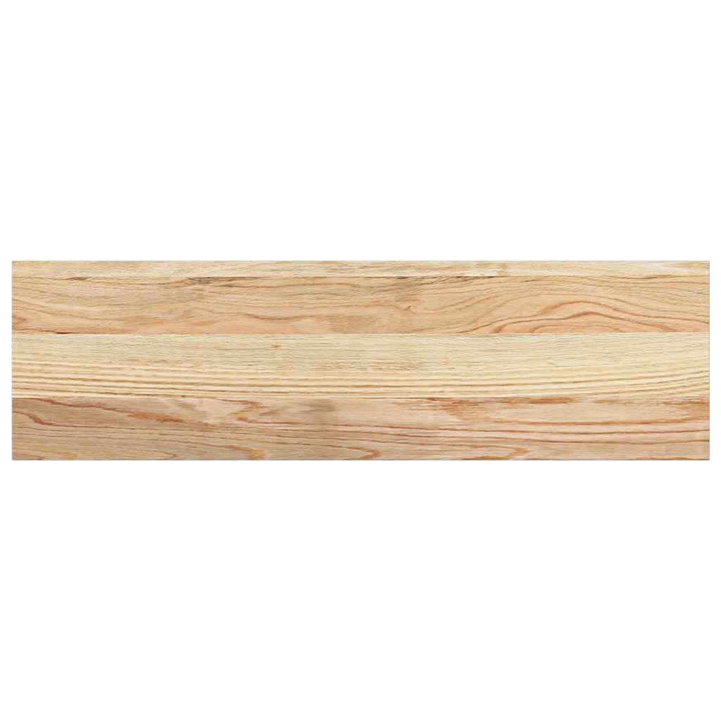 vidaXL Window Sills 2 pcs Untreated 70x20x2 cm Solid Wood Oak 6