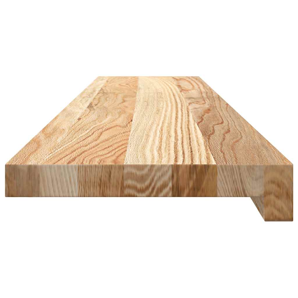 vidaXL Window Sills 2 pcs Untreated 100x20x2 cm Solid Wood Oak 5