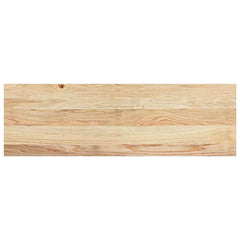 vidaXL Window Sills 2 pcs Untreated 80x30x2 cm Solid Wood Oak 6