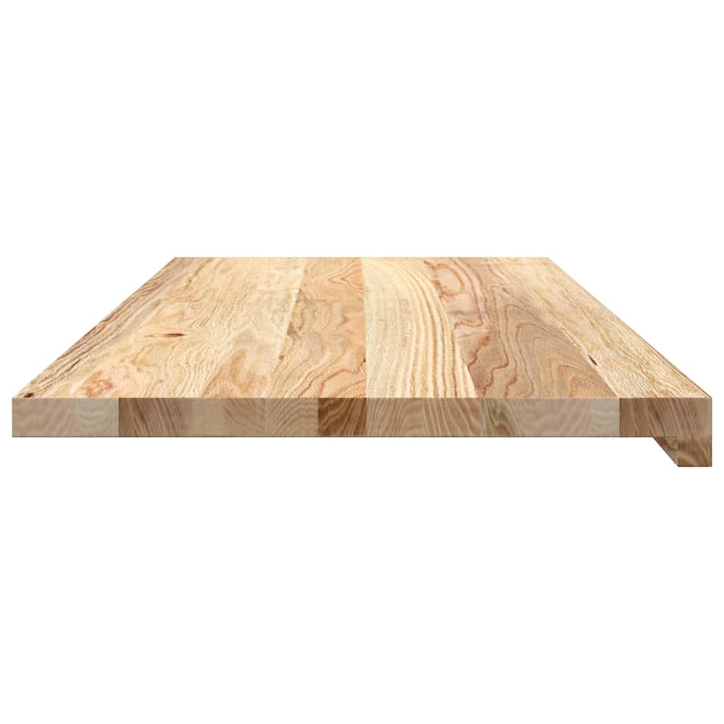 Window Sills 2 pcs Untreated Solid Wood Oak Depth 40 cm Natural 90 cm