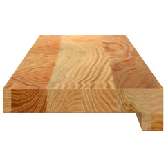 vidaXL Window Sills 2 pcs Light Brown 70x15x2 cm Solid Wood Oak 5