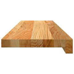 vidaXL Window Sills 2 pcs Light Brown 80x20x2 cm Solid Wood Oak 5