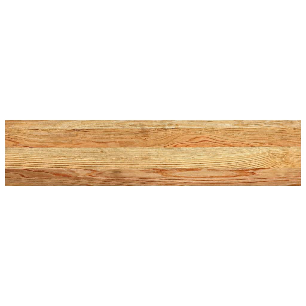 vidaXL Window Sills 2 pcs Light Brown 90x20x2 cm Solid Wood Oak 6