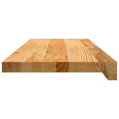 vidaXL Window Sills 2 pcs Light Brown 70x25x2 cm Solid Wood Oak 5