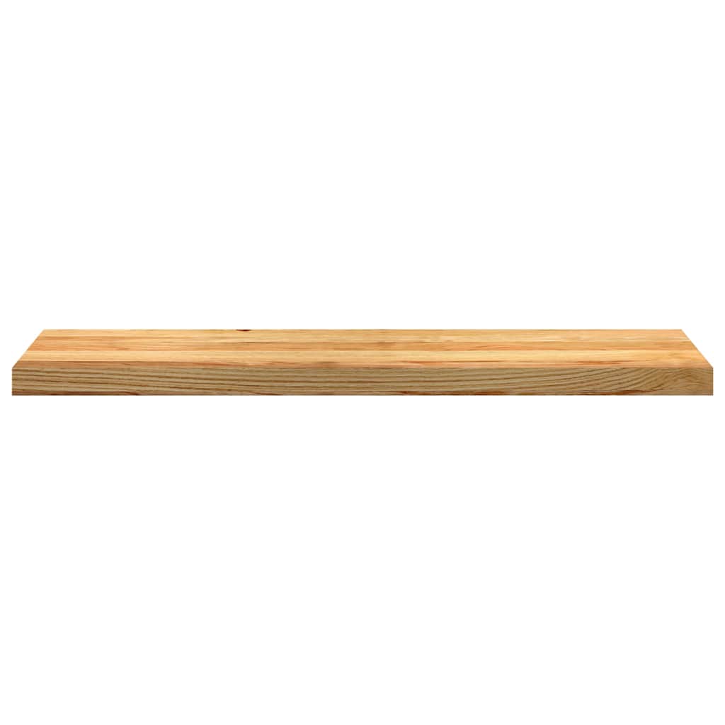 vidaXL Window Sills 2 pcs Light Brown 100x25x2 cm Solid Wood Oak 4