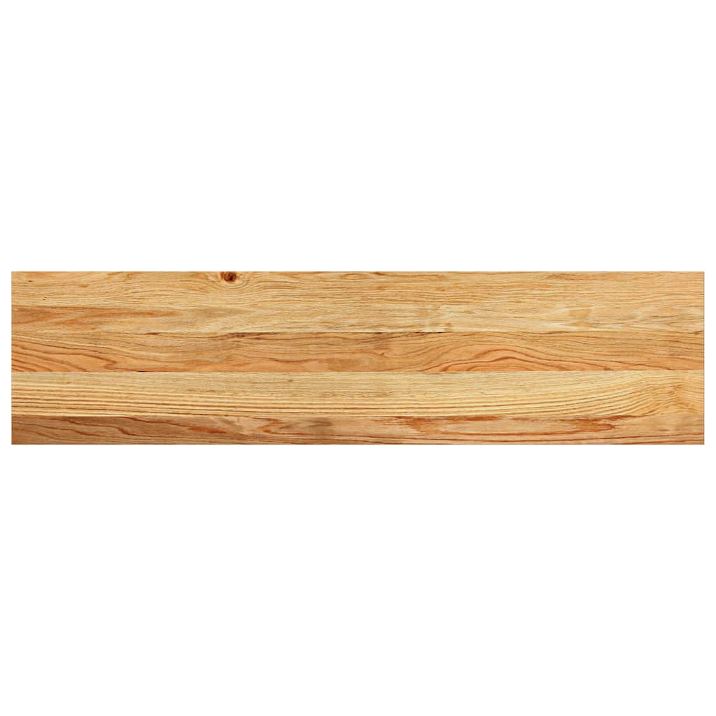 vidaXL Window Sills 2 pcs Light Brown 100x25x2 cm Solid Wood Oak 6