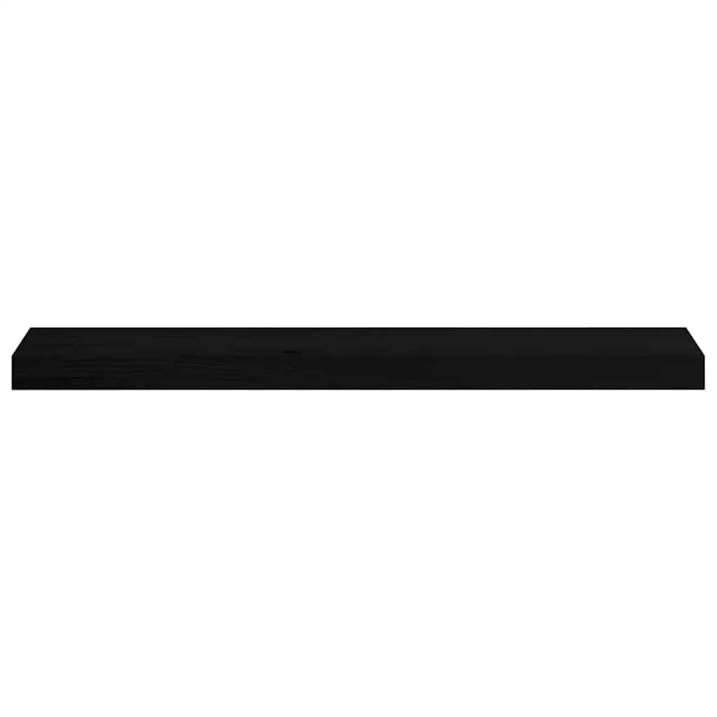 vidaXL Window Sills 2 pcs Brown Black 80x15x2 cm Solid Wood Oak 4