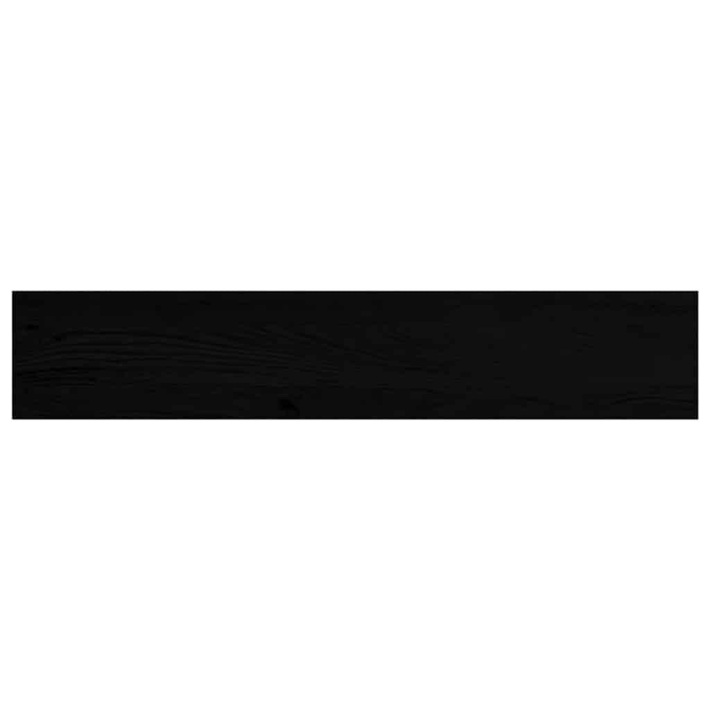 vidaXL Window Sills 2 pcs Brown Black 80x15x2 cm Solid Wood Oak 6