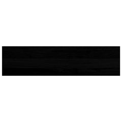 vidaXL Window Sills 2 pcs Brown Black 80x20x2 cm Solid Wood Oak 6