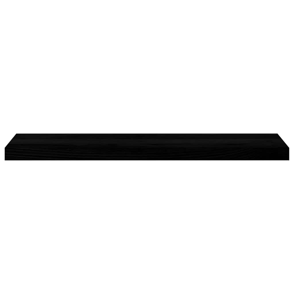 vidaXL Window Sills 2 pcs Brown Black 90x20x2 cm Solid Wood Oak 4
