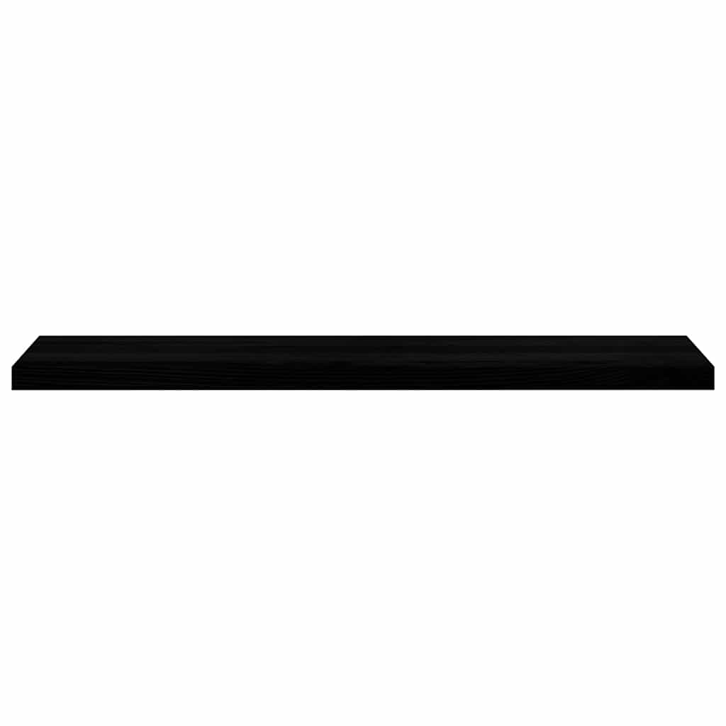 vidaXL Window Sills 2 pcs Brown Black 120x25x2 cm Solid Wood Oak 3