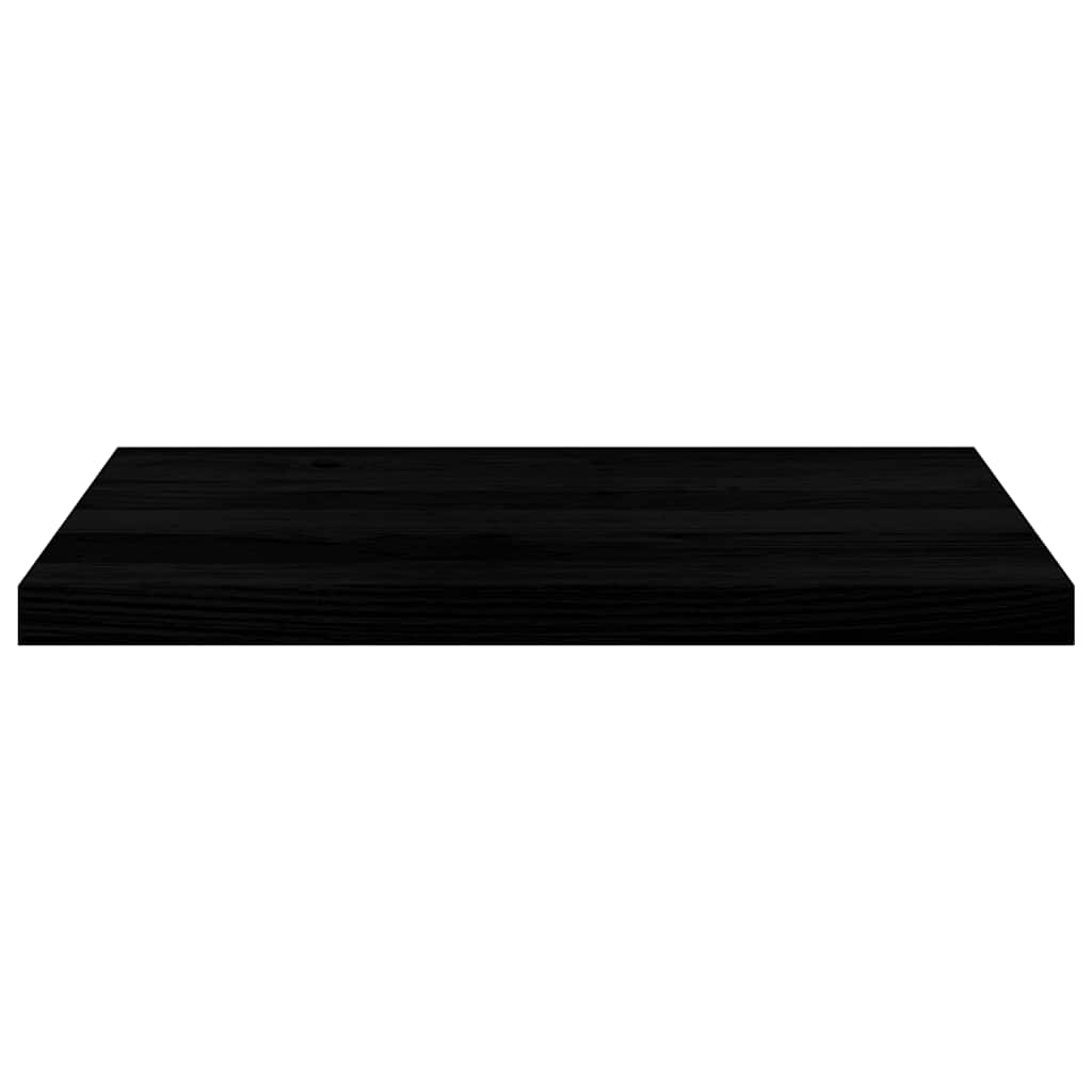 vidaXL Window Sills 2 pcs Brown Black 70x40x2 cm Solid Wood Oak 4