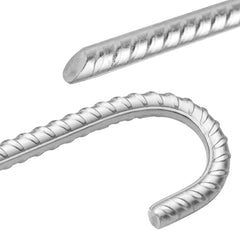 vidaXL Tent Pegs 12 pcs 41.5 cm Ø12 mm Galvanised Steel 4