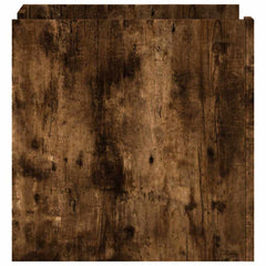 vidaXL Bedside Cabinet Smoked Oak 45x50x50 cm Engineered Wood 5