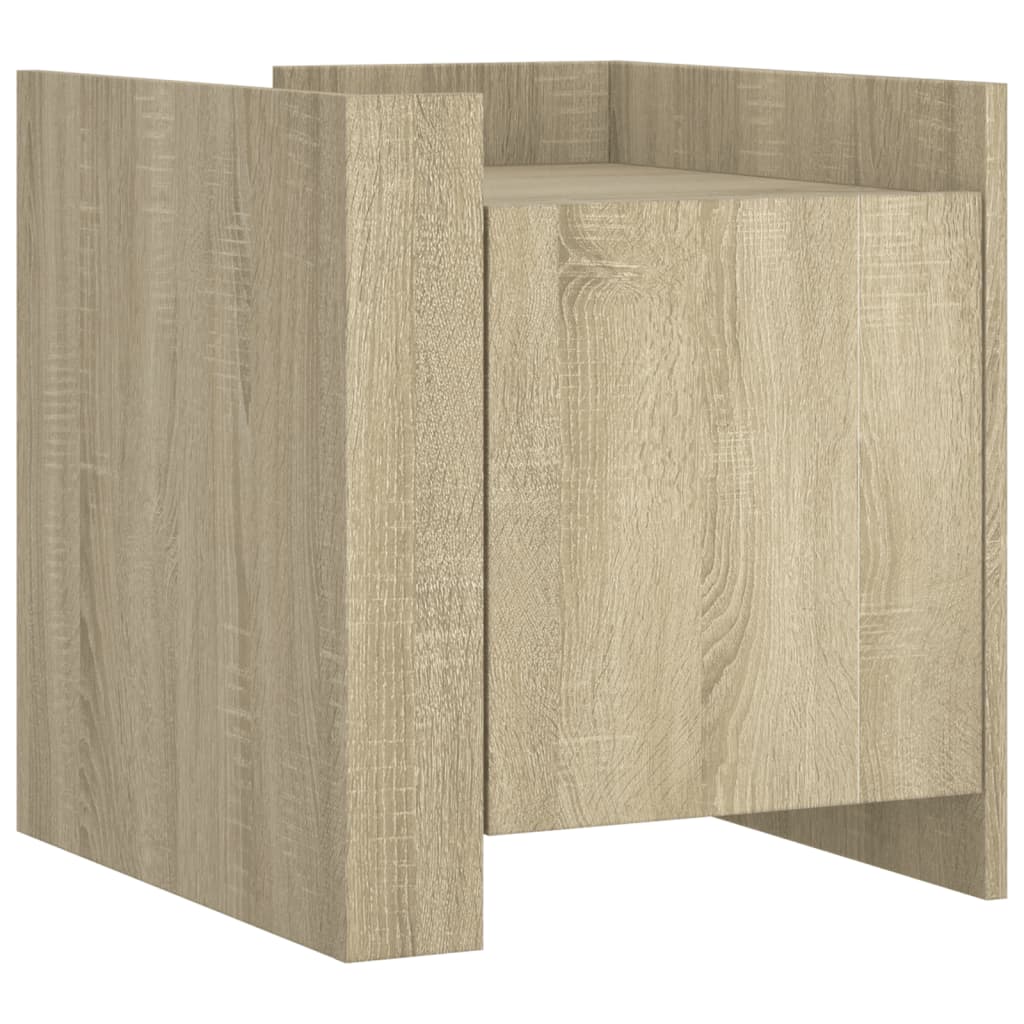 Bedside Cabinet Engineered Wood