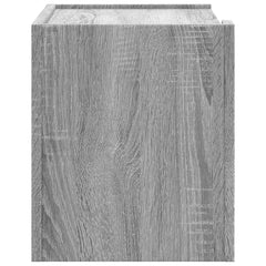 vidaXL Wall-mounted Bedside Cabinets 2 pcs Grey Sonoma 45x30x35 cm 6