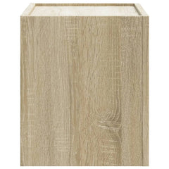 vidaXL Wall-mounted Bedside Cabinet Sonoma Oak 45x30x35 cm 5