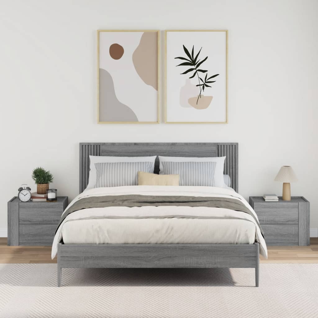Wall-mounted Bedside Cabinet