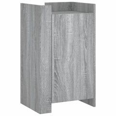 vidaXL Sideboard Grey Sonoma 45x35x75 cm Engineered Wood 2