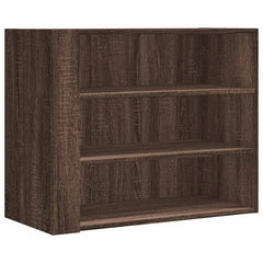 vidaXL Wall Cabinet Brown Oak 75x35x60 cm Engineered Wood 2