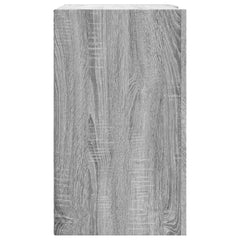vidaXL Wall Cabinet Grey Sonoma 75x35x60 cm Engineered Wood 5