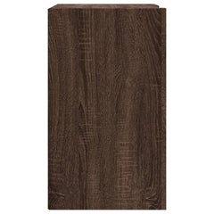 vidaXL Wall Cabinet Brown Oak 75x35x60 cm Engineered Wood 5