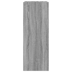 vidaXL Shoe Cabinet Grey Sonoma 74.5x37.5x100 cm Engineered Wood 5