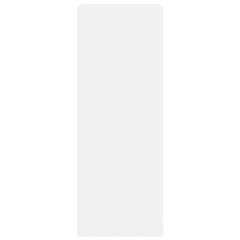 vidaXL Shoe Cabinet White 52x37.5x100 cm Engineered Wood 5