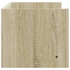 vidaXL Wall Shelf Sonoma Oak 100x35x30.5 cm Engineered Wood 5