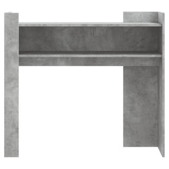 vidaXL Console Table Concrete Grey 100x35x90 cm Engineered Wood 4