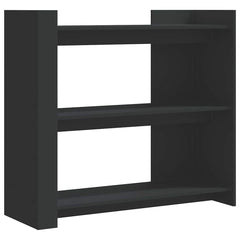 vidaXL Console Table Black 100x35x90 cm Engineered Wood 2