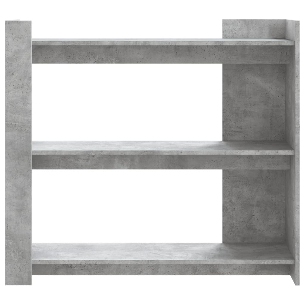 vidaXL Console Table Concrete Grey 100x35x90 cm Engineered Wood 4