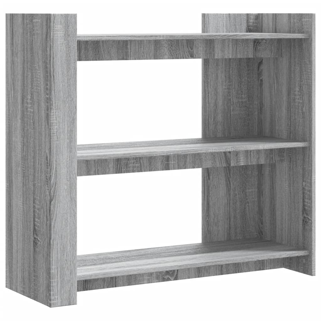 vidaXL Console Table Grey Sonoma 100x35x90 cm Engineered Wood 2