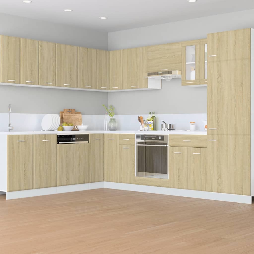vidaXL Drawer Bottom Cabinet Lyon Sonoma Oak 60x46x81.5 cm Engineered Wood 3