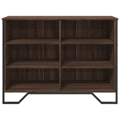 vidaXL Sideboard Brown Oak 101x35.5x74.5 cm Engineered Wood 4