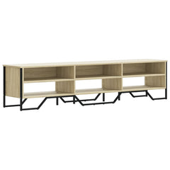 vidaXL TV Cabinet Sonoma Oak 180x34x41 cm Engineered Wood 2