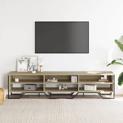 vidaXL TV Cabinet Sonoma Oak 180x34x41 cm Engineered Wood 3