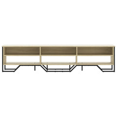 vidaXL TV Cabinet Sonoma Oak 180x34x41 cm Engineered Wood 4
