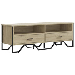 vidaXL TV Cabinet Sonoma Oak 122x34x41 cm Engineered Wood 2
